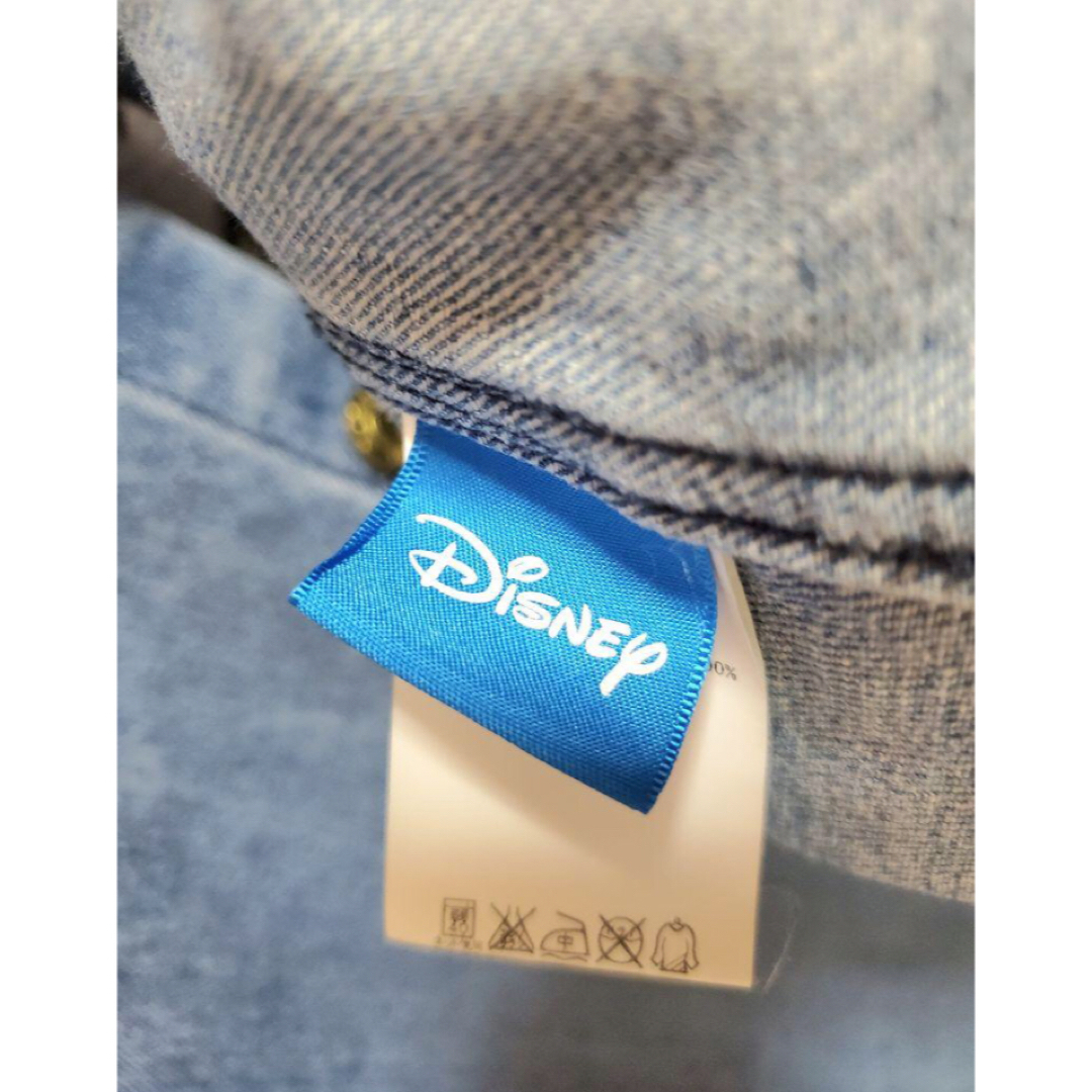 X-girl(エックスガール)のX-GIRL × Disney コラボデニムジャケット　ドナルド　極美品　S～M レディースのジャケット/アウター(Gジャン/デニムジャケット)の商品写真