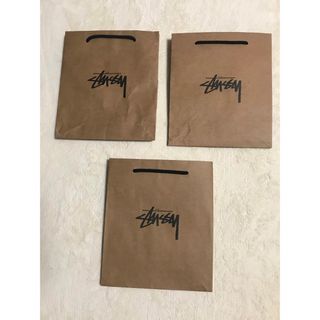 STUSSY - Stüssy ステューシー STUSSY ショッパー 紙袋 3枚セット 送料無料