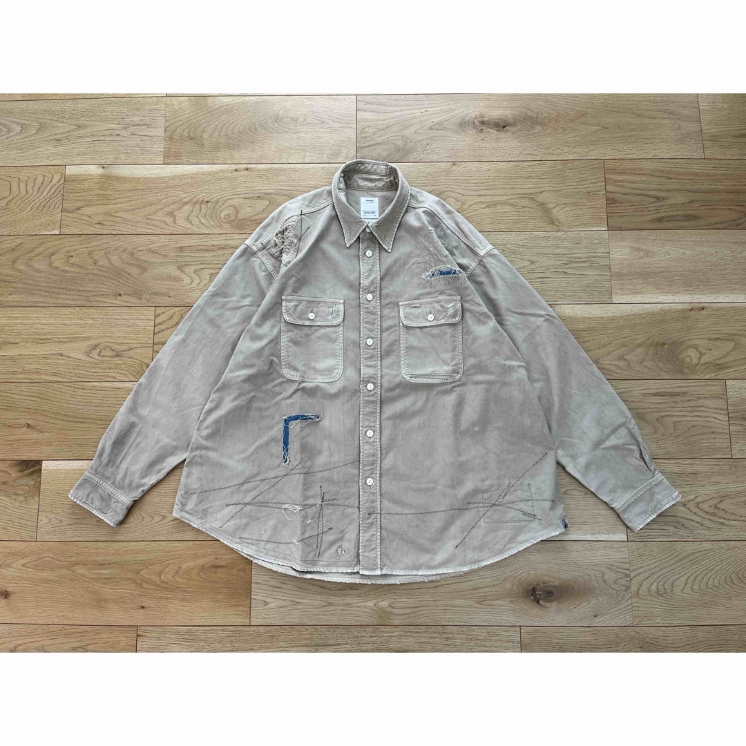 VISVIM(ヴィスヴィム)の20AW visvim GRAND RIVER L/S CRASH シャツ メンズのトップス(シャツ)の商品写真