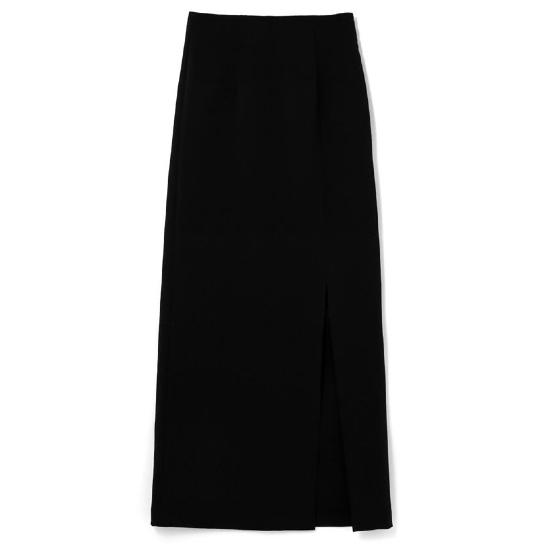 GRL(グレイル)のグレイル GRL スリットロングタイトスカート[rut866]ブラック  レディースのスカート(ロングスカート)の商品写真