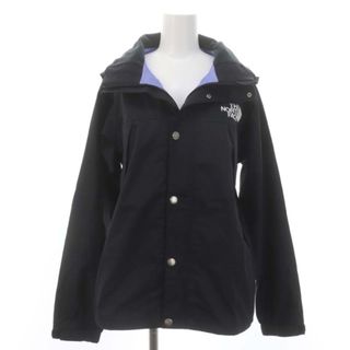 ザノースフェイス(THE NORTH FACE)のザノースフェイス ジャケット パーカー フード付き ロゴ S 黒 白(パーカー)