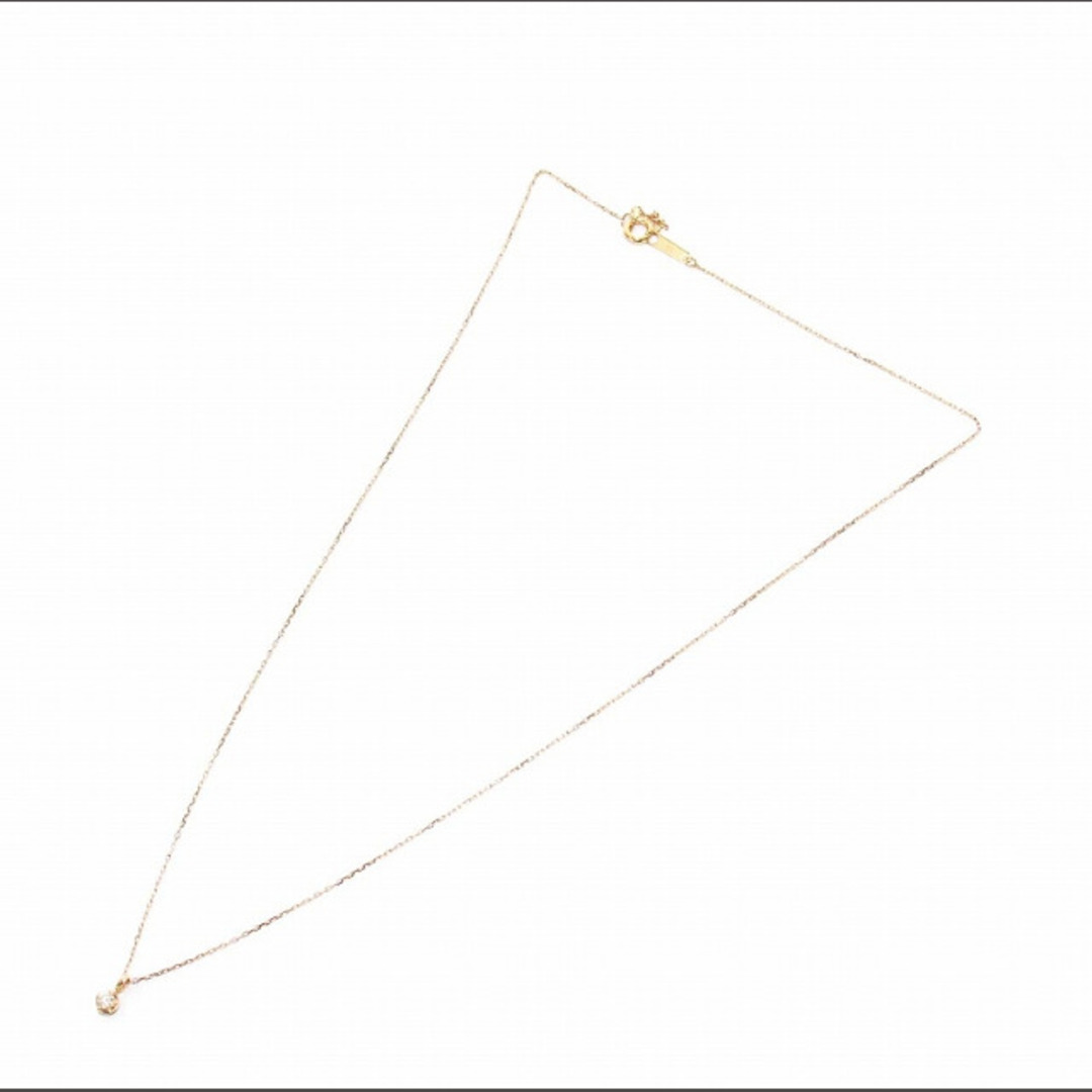 Vendome Aoyama(ヴァンドームアオヤマ)のヴァンドーム青山 ダイヤモンドネックレス ペンダント K18 0.05ct レディースのアクセサリー(ネックレス)の商品写真