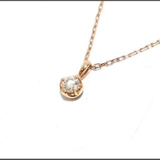 ヴァンドームアオヤマ(Vendome Aoyama)のヴァンドーム青山 ダイヤモンドネックレス ペンダント K18 0.05ct(ネックレス)