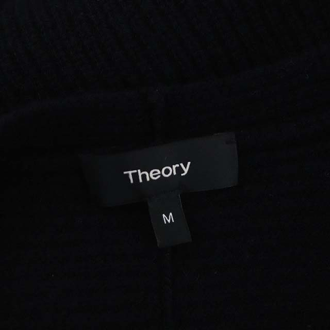 theory(セオリー)のセオリー OVERSIZED V NECK カシミヤ混 ニット セーター M 黒 レディースのトップス(ニット/セーター)の商品写真