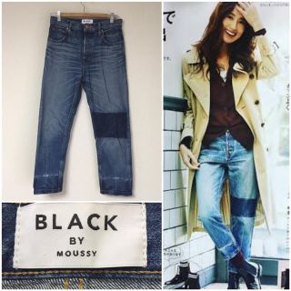 ブラックバイマウジー(BLACK by moussy)の【お値下げ☺︎】ブラックバイマウジー HUILA patchwork Denim(デニム/ジーンズ)