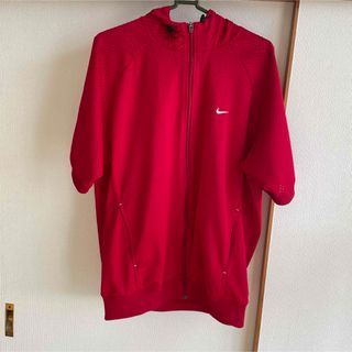 ナイキ(NIKE)のNIKE アウター　半袖　スポーツ　XL 大きいサイズ　美品(ナイロンジャケット)