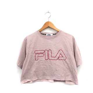 フィラ(FILA)のフィラ FILA 国内正規品 カットソー Tシャツ 半袖 ショート丈 コットン(カットソー(半袖/袖なし))