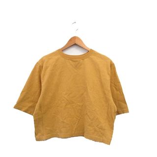 CEPO - セポ CEPO カットソー Tシャツ 半袖 コットン シンプル M イエロー 黄