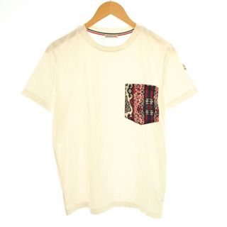 モンクレール(MONCLER)のMONCLER MAGLIA T-SHIRT カットソー クルーネック 半袖 M(Tシャツ/カットソー(半袖/袖なし))