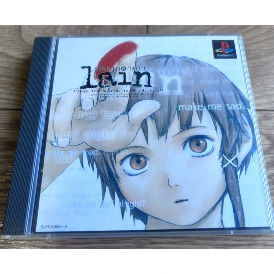 Pioneer(パイオニア)のPSソフト serial experiments lain   動作確認済み エンタメ/ホビーのゲームソフト/ゲーム機本体(家庭用ゲームソフト)の商品写真