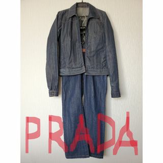 プラダ(PRADA)のPRADA セットアップジーンズ　46 29 2008(Gジャン/デニムジャケット)