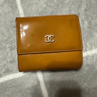 シャネル(CHANEL)のCHANEL エナメル財布(財布)