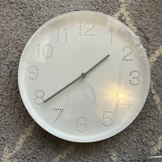 イケア(IKEA)のIKEA TROMMA トロマ 静音 掛け時計(掛時計/柱時計)