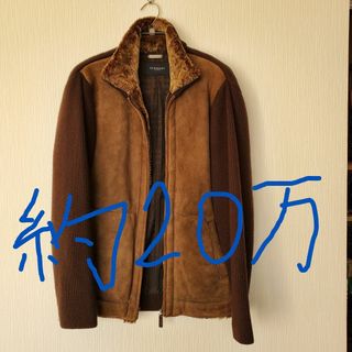 BURBERRY - バーバリーロンドン　ムートン　カシミア