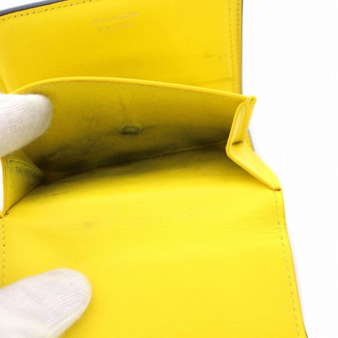 celine(セリーヌ)のセリーヌ スモール フォールデッド マルチファンクション 三つ折り財布 レザー レディースのファッション小物(財布)の商品写真