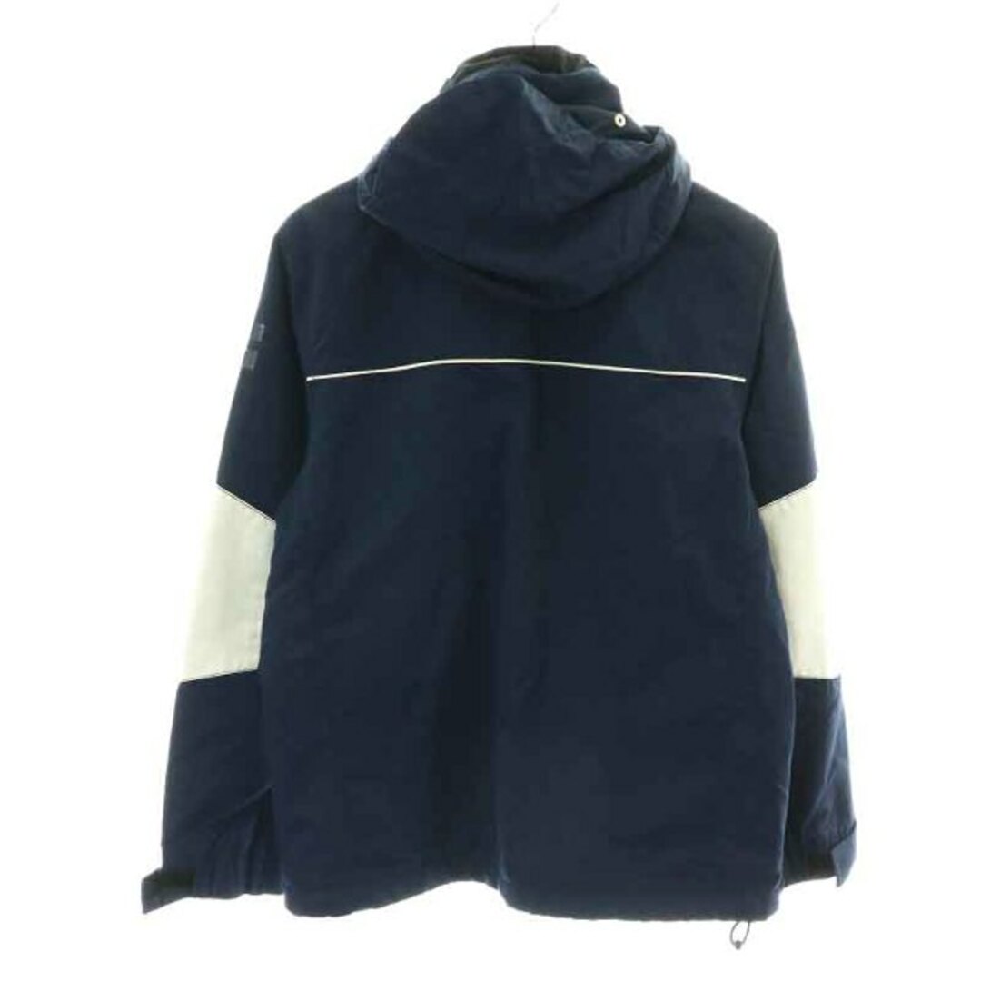 TOMMY HILFIGER(トミーヒルフィガー)のTOMMY HILFIGER ブルゾン ジャケット フード S 紺 白 メンズのジャケット/アウター(ブルゾン)の商品写真