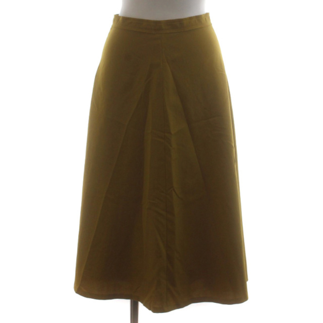 GALLARDA GALANTE(ガリャルダガランテ)のガリャルダガランテ NAVY 近年モデル フレアスカート ひざ丈 S 黄 レディースのスカート(ひざ丈スカート)の商品写真