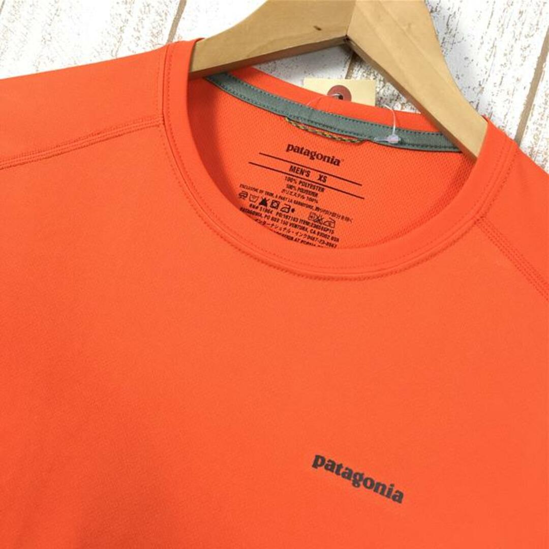 patagonia(パタゴニア)のMENs XS パタゴニア ショートスリーブ フォアランナー シャツ Short Sleeve Fore Runner Shirt 生産終了モデル 入手困難 PATAGONIA 23658 オレンジ系 メンズのメンズ その他(その他)の商品写真