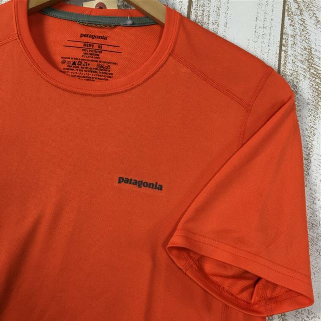 patagonia(パタゴニア)のMENs XS パタゴニア ショートスリーブ フォアランナー シャツ Short Sleeve Fore Runner Shirt 生産終了モデル 入手困難 PATAGONIA 23658 オレンジ系 メンズのメンズ その他(その他)の商品写真