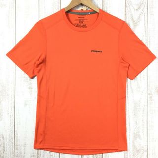 MENs XS パタゴニア ショートスリーブ フォアランナー シャツ Short Sleeve Fore Runner Shirt 生産終了モデル 入手困難 PATAGONIA 23658 オレンジ系