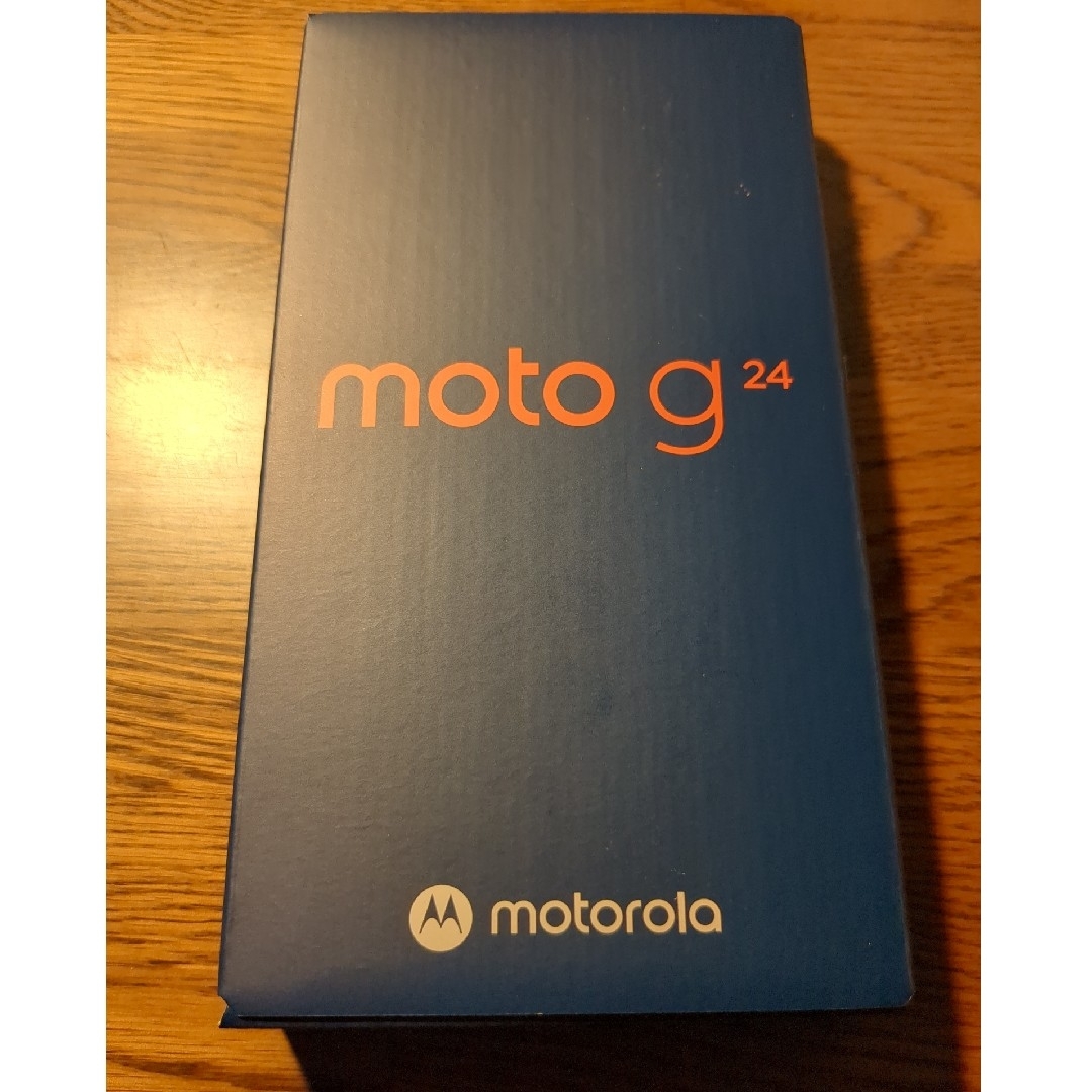 Motorola(モトローラ)のMOTOROLA moto g24 マットチャコール 本体 SIMフリー　新品! スマホ/家電/カメラのスマートフォン/携帯電話(スマートフォン本体)の商品写真