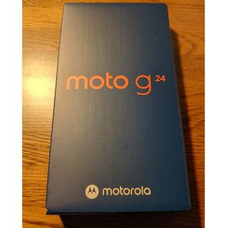 モトローラ(Motorola)のMOTOROLA moto g24 マットチャコール 本体 SIMフリー　新品!(スマートフォン本体)