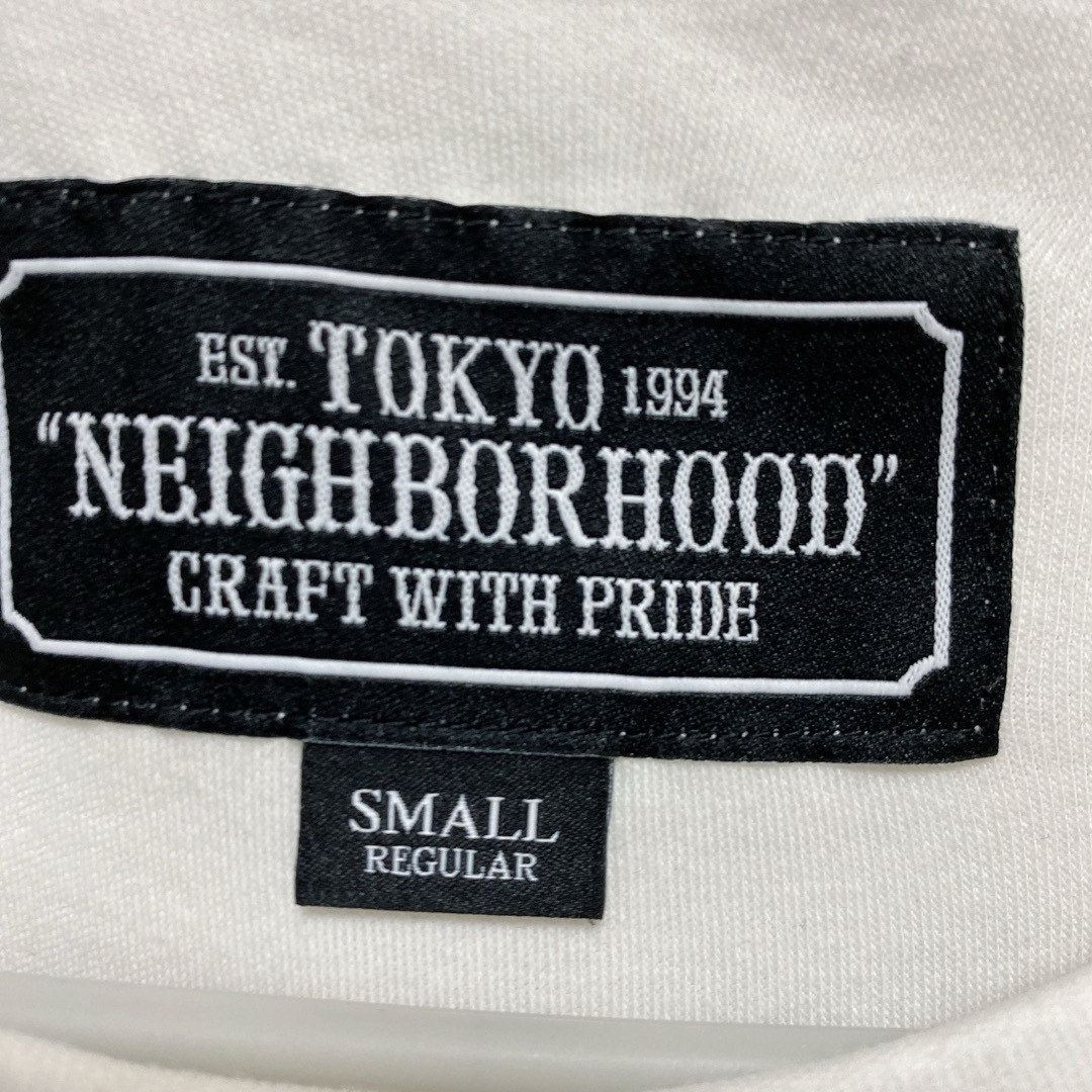 NEIGHBORHOOD(ネイバーフッド)のNEIGHBORHOOD 長袖  ロンT ホワイト ポケット メンズのトップス(Tシャツ/カットソー(七分/長袖))の商品写真