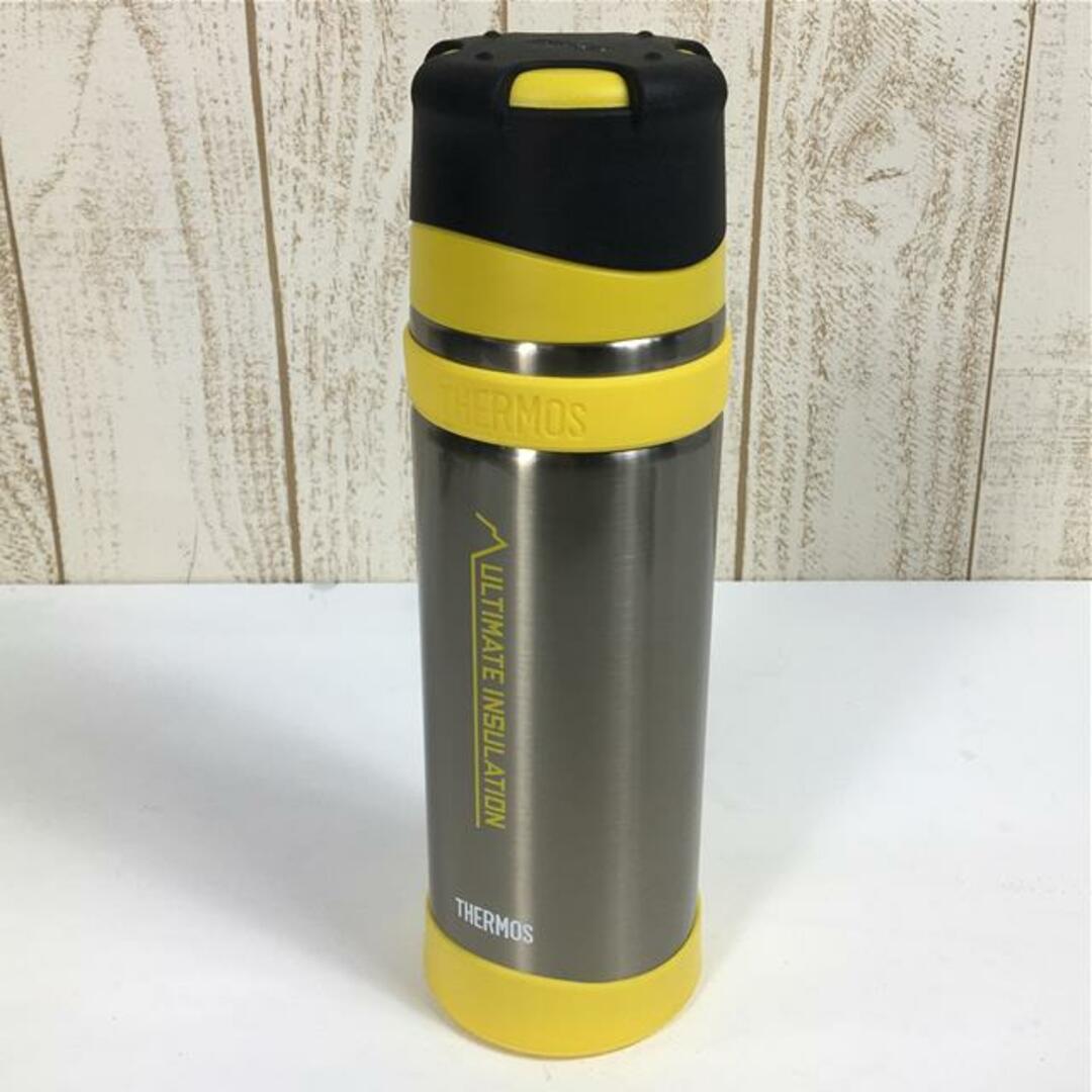 THERMOS(サーモス)のサーモス ステンレスボトル 811700212 FFX-751 750ml 山専用ボトル 山専 保温 保冷 + 専用ボトルポーチ セット THERMOS FFX-751/811700212 CS クリアステンレス イエロー系 メンズのメンズ その他(その他)の商品写真