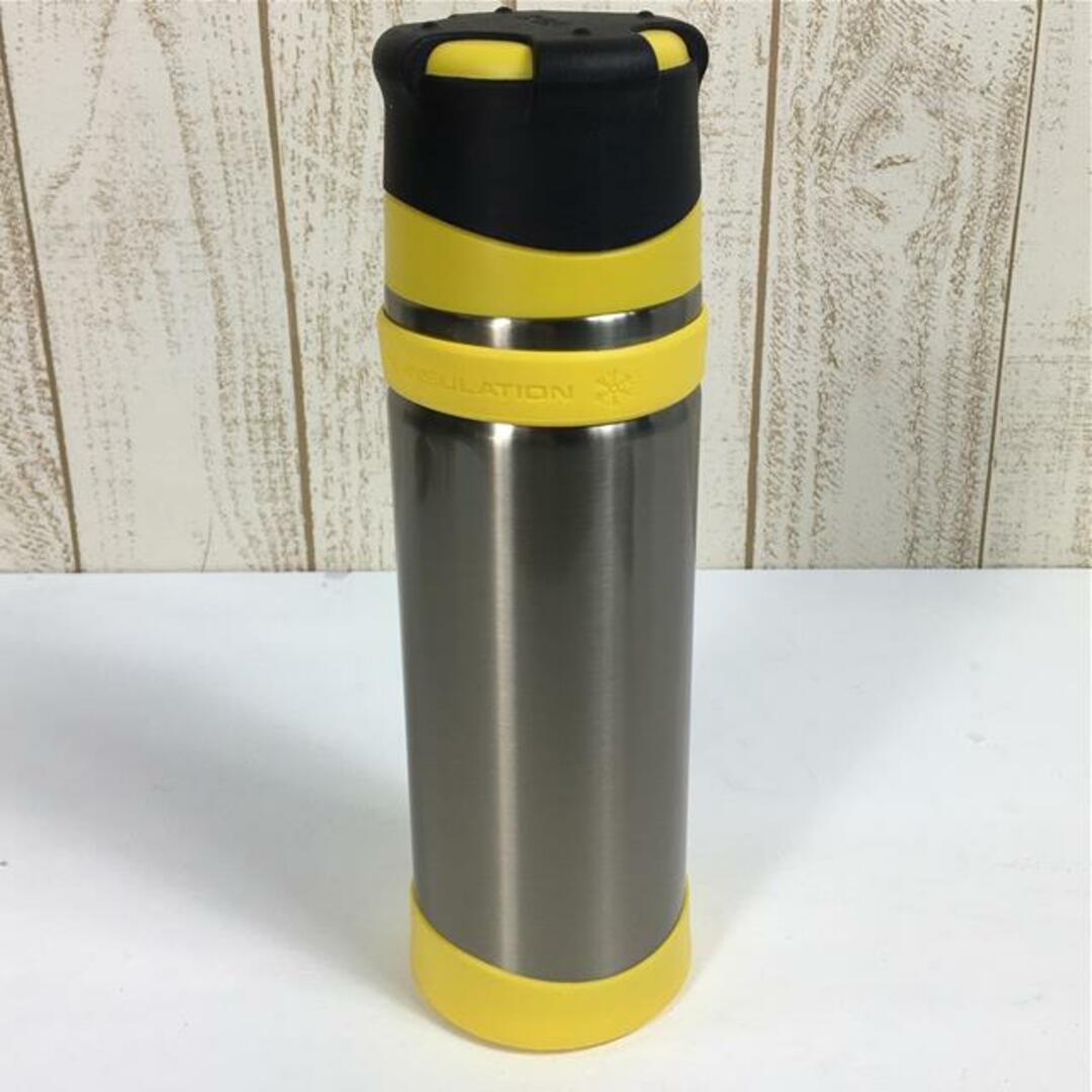 THERMOS(サーモス)のサーモス ステンレスボトル 811700212 FFX-751 750ml 山専用ボトル 山専 保温 保冷 + 専用ボトルポーチ セット THERMOS FFX-751/811700212 CS クリアステンレス イエロー系 メンズのメンズ その他(その他)の商品写真