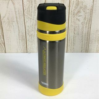 サーモス(THERMOS)のサーモス ステンレスボトル 811700212 FFX-751 750ml 山専用ボトル 山専 保温 保冷 + 専用ボトルポーチ セット THERMOS FFX-751/811700212 CS クリアステンレス イエロー系(その他)