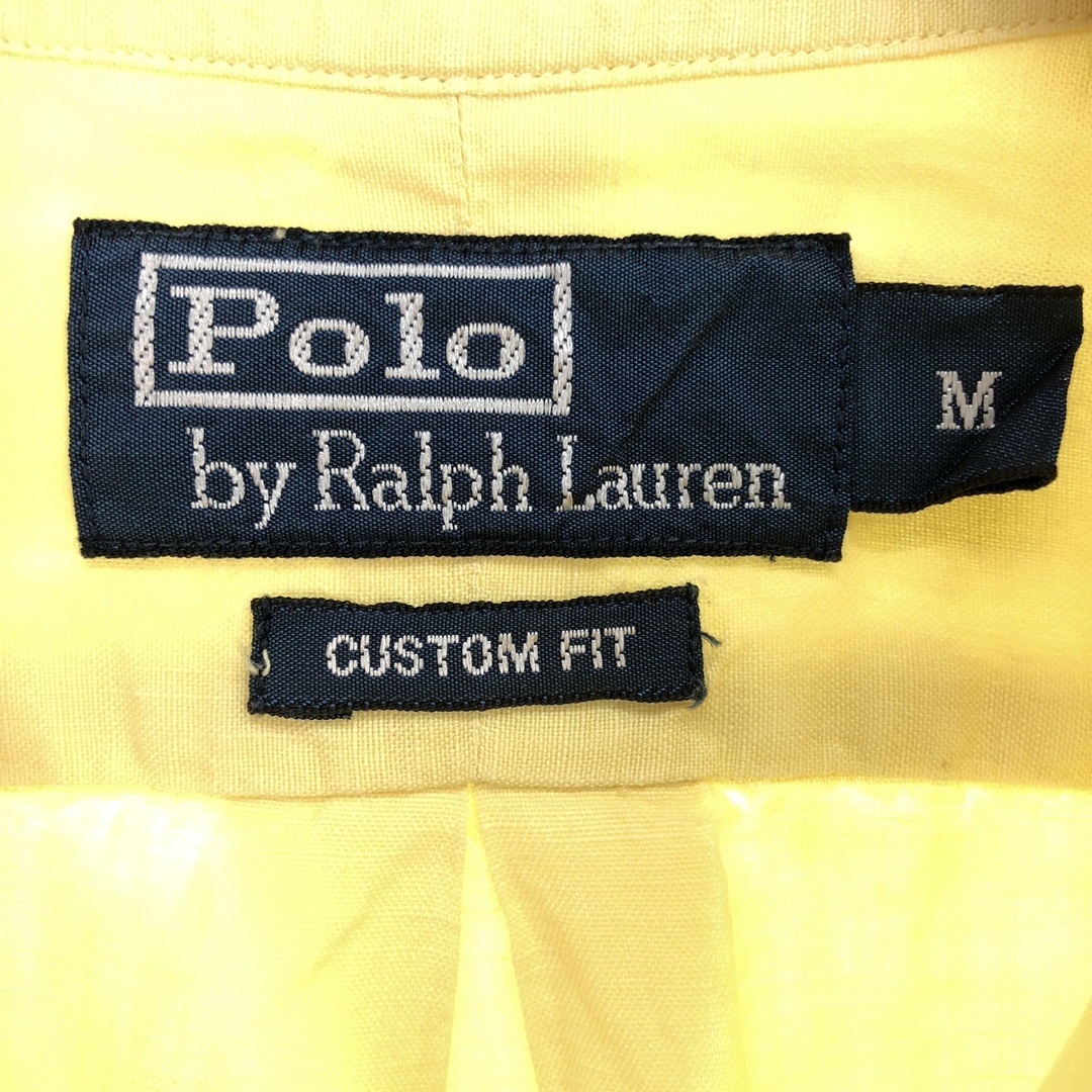 Ralph Lauren(ラルフローレン)の古着 ラルフローレン Ralph Lauren POLO by Ralph Lauren CLASSIC FIT 長袖 ボタンダウンシャツ メンズM /eaa433387 メンズのトップス(シャツ)の商品写真