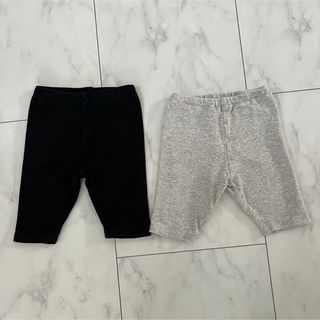 無印良品　5分丈　パンツ　2枚セット　サイズ90