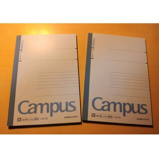 コクヨ(コクヨ)のCampusノート B6サイズ ２つセット③(ノート/メモ帳/ふせん)