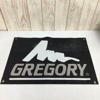 グレゴリー(Gregory)のグレゴリー 2000 ブランド ロゴ バナー Brand Logo Banner 60*40cm 非売品 シルバータグ時代 GREGORY ブラック系(その他)