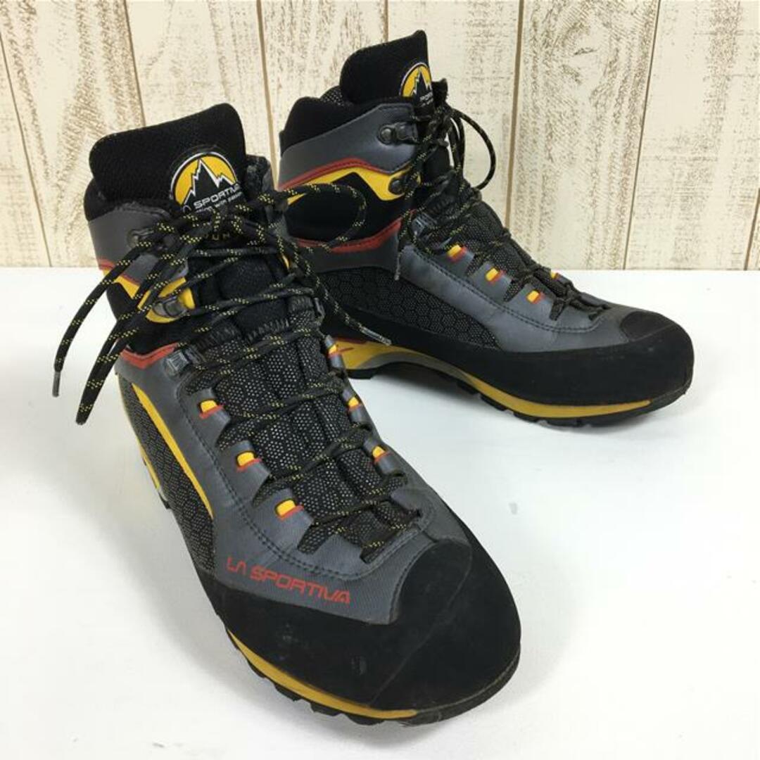 LA SPORTIVA(スポルティバ)のMENs 27.6cm スポルティバ トランゴ タワー ゴアテックス Trango Tower GTX マウンテニアリングブーツ SPORTIVA 21A 999100 Black / Tellow グレー系 メンズのメンズ その他(その他)の商品写真