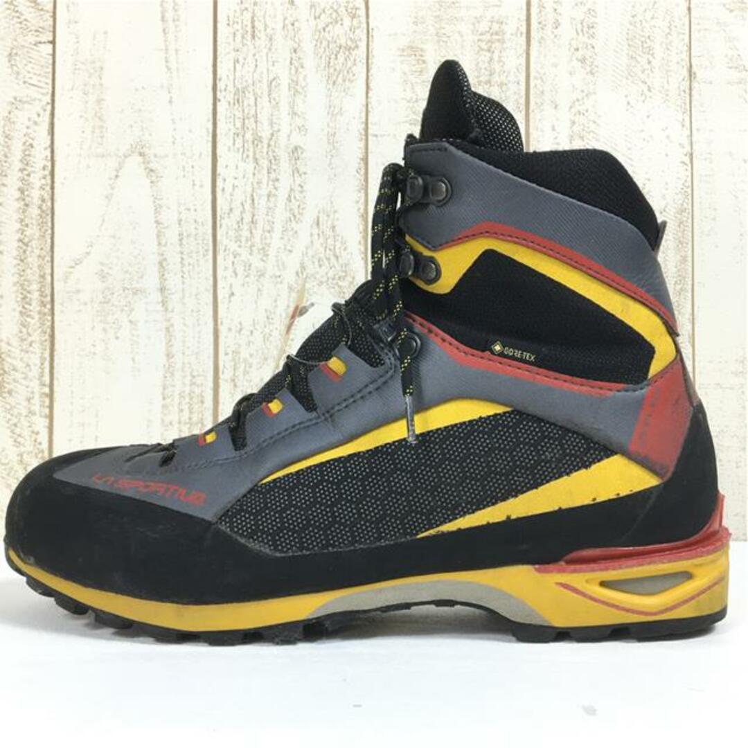 LA SPORTIVA(スポルティバ)のMENs 27.6cm スポルティバ トランゴ タワー ゴアテックス Trango Tower GTX マウンテニアリングブーツ SPORTIVA 21A 999100 Black / Tellow グレー系 メンズのメンズ その他(その他)の商品写真