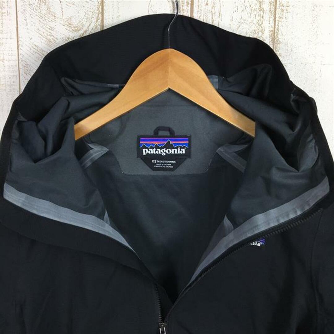 patagonia(パタゴニア)のMENs XS パタゴニア ダート ローマー ジャケット Dirt Roamer Jacket レインシェル フーディ PATAGONIA 24380 BLK Black ブラック系 メンズのメンズ その他(その他)の商品写真