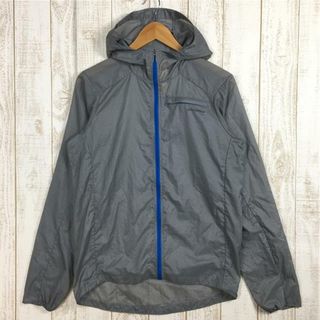 パタゴニア(patagonia)のMENs S パタゴニア フーディニ ジャケット Houdini Jacket ウィンドシェル フーディ PATAGONIA 24140 FEAB Feather Grey / Andess Blue グレー系(その他)