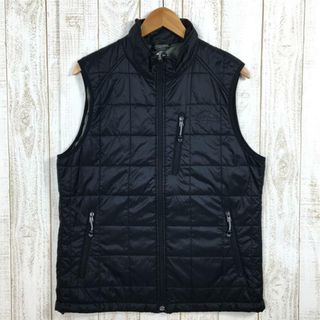 エルエルビーン(L.L.Bean)のMENs S エルエルビーン プリマロフト パッカウェイ ベスト PrimaLoft Packaway Vest インサレーション LLBEAN 288305 ブラック系(その他)