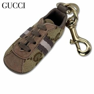 Gucci - GUCCI グッチ シューズ スニーカー キーホルダー バッグチャーム ブラウン