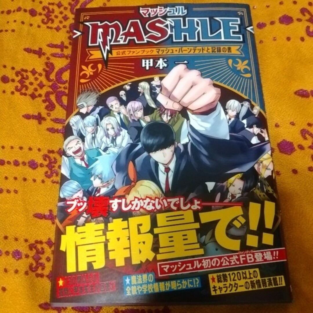 マッシュル MASHLE 公式ファンブック マッシュ・バーンデッドと記録の書 エンタメ/ホビーの漫画(青年漫画)の商品写真