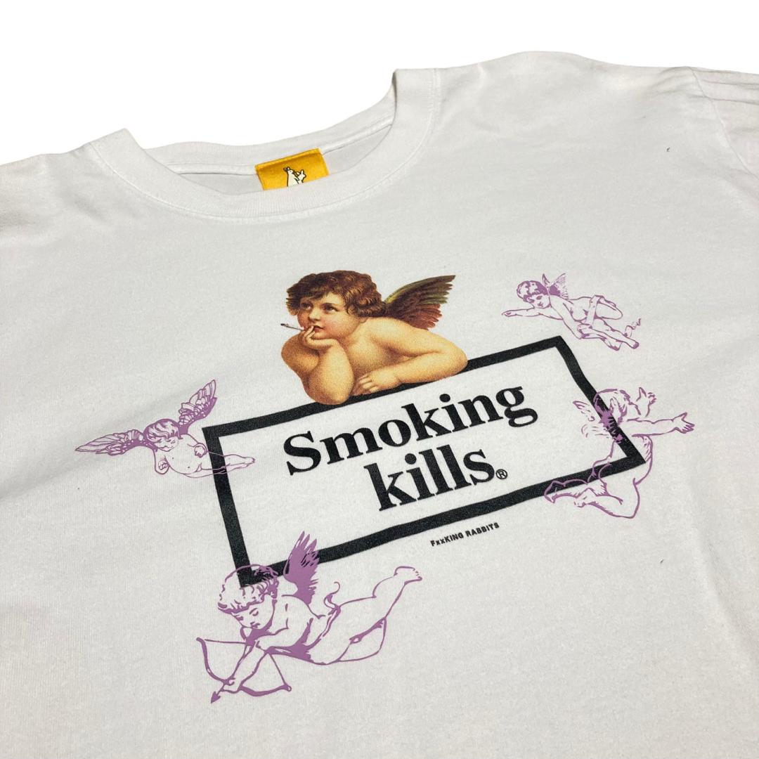 FR2 - FR2 Tシャツ smoking kills 天使 タバコ 喫煙 美品 Lの FR2 - FR2 Tシャツ smoking kills 天使 タバコ 喫煙 美品 Lの
