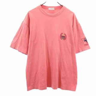 ピアスポーツ(PIA SPORTS)のピアスポーツ 半袖 Tシャツ 4 ピンク系 PIA SPORTS メンズ 古着 【240404】 メール便可(Tシャツ/カットソー(半袖/袖なし))