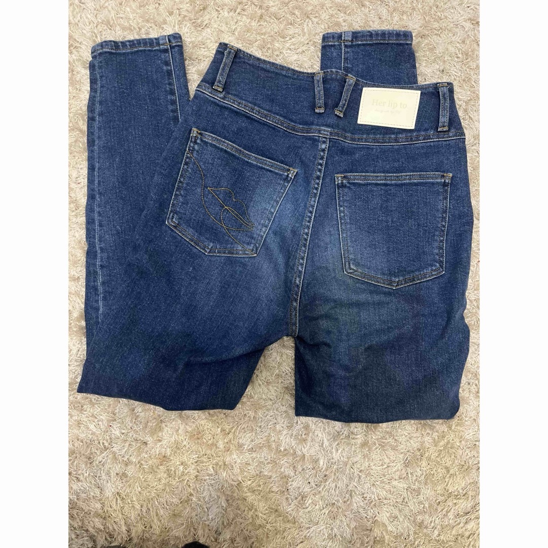 Her lip to(ハーリップトゥ)のよんさま herlipto Paris High Rise Jeans 26 レディースのパンツ(スキニーパンツ)の商品写真