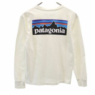 patagonia - パタゴニア USA製 アウトドア 長袖 ロングシャツ S ホワイト patagonia ロンT レディース 古着 【240404】 メール便可