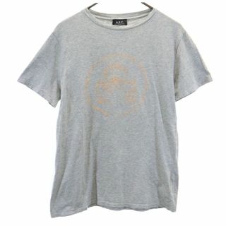 アーペーセー(A.P.C)のアーペーセー 半袖 Tシャツ S グレー A.P.C. メンズ 古着 【240404】 メール便可(Tシャツ/カットソー(半袖/袖なし))