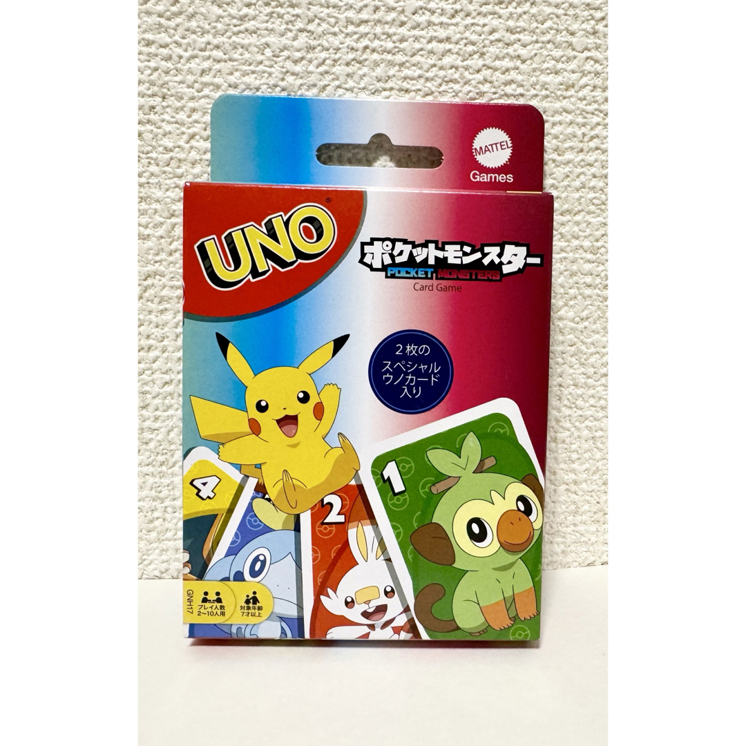 UNO ウノ　ポケモン エンタメ/ホビーのテーブルゲーム/ホビー(トランプ/UNO)の商品写真