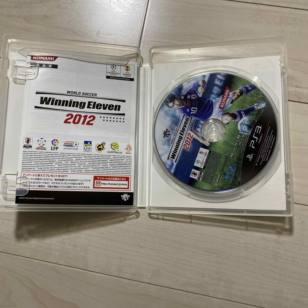 KONAMI(コナミ)のワールドサッカー ウイニングイレブン 2012 エンタメ/ホビーのゲームソフト/ゲーム機本体(家庭用ゲームソフト)の商品写真