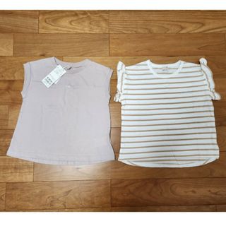 プティマイン(petit main)の新品未使用♪プティマイン☆トップス2枚セット(Tシャツ/カットソー)