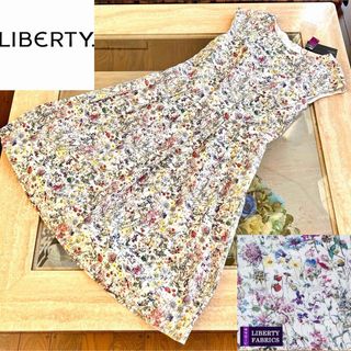 LIBERTY. - 新品タグ付き☆リバティ　ワンピース　タナローン　ワイルドフラワーズ